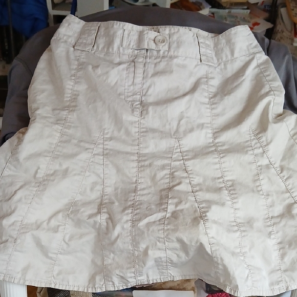 Ann Taylor Loft Cotton Flare Skirt - Picture 1 of 7